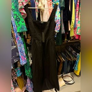 House of Harlow 1960 linen dress NEW